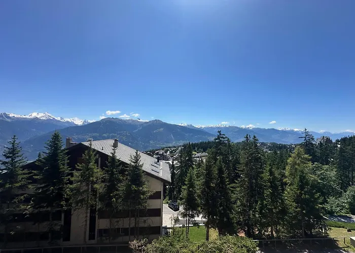 Alpine Evasion - Montana - Swiss Alps شقة *